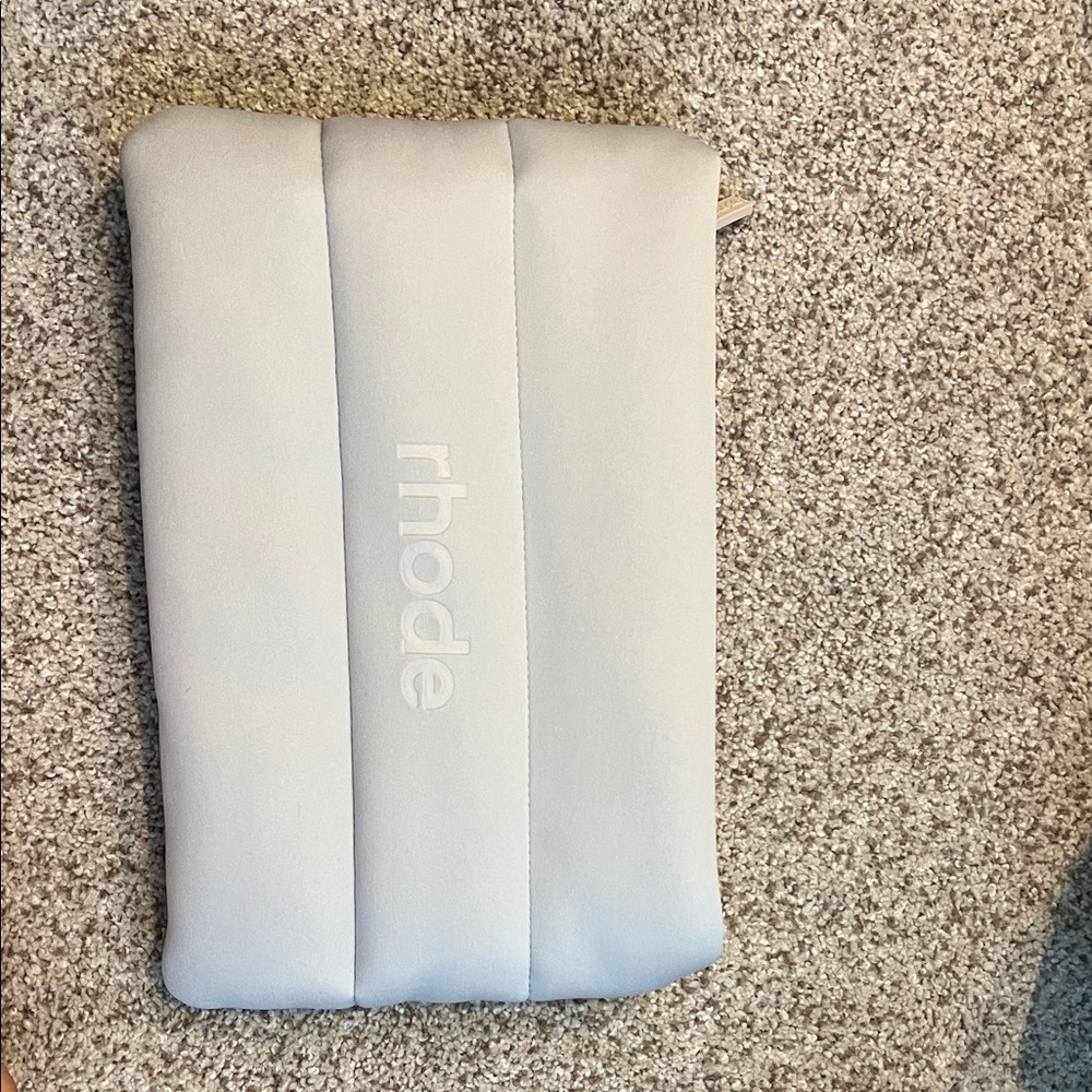 RHODE Soft Gray Clutch